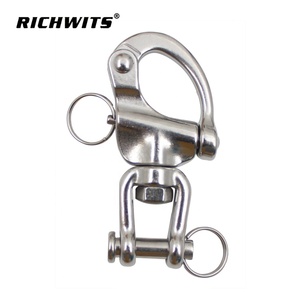 Nuevo Grillete Giratorio <span class=keywords><strong>de</strong></span> Acero Inoxidable 316 <span class=keywords><strong>de</strong></span> Grado Marino RICHWITS <span class=keywords><strong>de</strong></span> 70-128 mm para Conexiones <span class=keywords><strong>de</strong></span> Aparejos <span class=keywords><strong>de</strong></span> <span class=keywords><strong>Barcos</strong></span> - Product Image 1