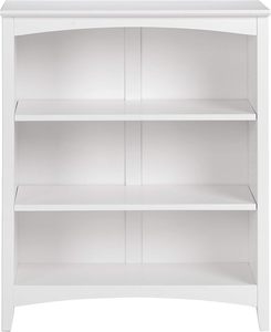 Estantería de Pino de Diseño Tradicional, Independiente, con 3 Estantes, Fácil Instalación, Ahorra Espacio, para Sala de Estar o Dormitorio - Product Image 1
