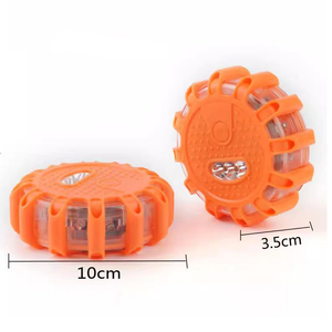Luces LED de seguridad para trabajo en carretera, imanes de seguridad, luces de advertencia nocturnas, señales de emergencia para carretera, recargables - Product Image 2