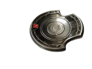 Personalizada de alta calidad de aleación de metal juego juegos fundido placa de oro acabado antiguo 3D etiqueta - Product Image 6