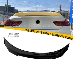Coche Spoilers R & <span class=keywords><strong>D</strong></span> producir ABS de plástico de fibra de carbono PSM estilo alerón trasero de ala para <span class=keywords><strong>BMW</strong></span> Serie 6 F13 Coupe 2011-2018 - Product Image 1