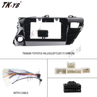 Autoradio Auto DVD-Player Android Auto Stereo Kit De Dash Facia Rahmen Panel für Toyota 9 Zoll 10,1 Zoll Android-Bildschirm