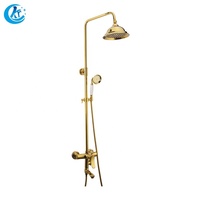 En gros mur monté ensemble de douche thermostatique mélangeur de douche de salle de bains