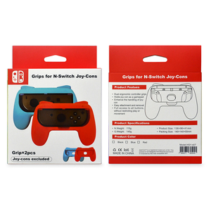 Handheld Grip Cover <span class=keywords><strong>kit</strong></span> Hand Grips para Nintendo <span class=keywords><strong>Switch</strong></span> Joy-Con Controllers - Product Image 6