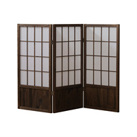 Room Divider Wood Carved Wall Divider Indoor Folding Portable Partition Screen for Home Office Garden Terrace