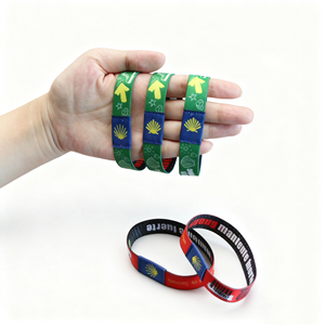 JXSEW1003 Vielseitiges benutzer definiertes Muster Leichte Armbänder aus elastischem Stoff, einstellbar für Werbeartikel im Fitness studio und für den Heimgebrauch - Product Image 6