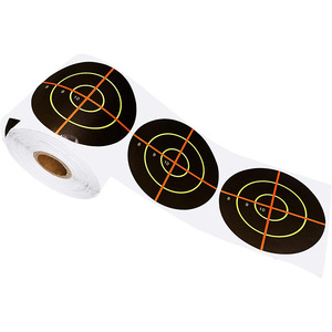 <b>Shooting</b> Target Roll Paper Bullseye Sticker Self Adhesive For Practice Range Use - Product Image 3