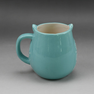 <span class=keywords><strong>Tasse</strong></span> à café en céramique personnalisée avec logo animal <span class=keywords><strong>hibou</strong></span> en gros - Product Image 2