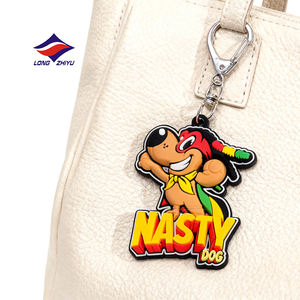 Porte-clés <span class=keywords><strong>en</strong></span> caoutchouc pour <span class=keywords><strong>moto</strong></span>, prix d'usine Longzhiyu, 20 ans d'expérience, logo personnalisé, porte-clés <span class=keywords><strong>en</strong></span> plastique 2D, porte-clés <span class=keywords><strong>en</strong></span> PVC souple, dessin animé - Product Image 3