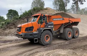 Camion à benne basculante 4X4 doosan DA45-7