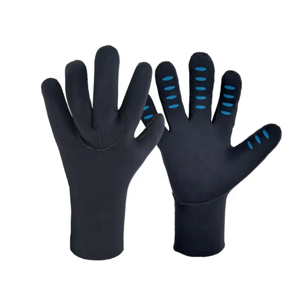 Guantes térmicos de buceo en aguas profundas de 3mm, traje de neopreno suave, guantes de natación y buceo