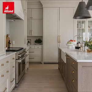 Allandcabinet Armadio a <span class=keywords><strong>L</strong></span> Grande e Alto, Dispensa Integrata, Mobile da Cucina in <span class=keywords><strong>Legno</strong></span>, Organizzatore per Interni, Design per Cucina - Product Image 1