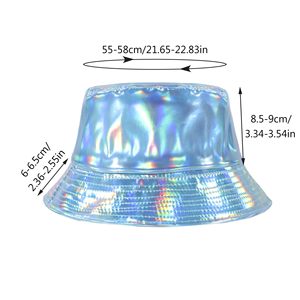 Chapeau Bob SOLPOP pour Femme et <span class=keywords><strong>Homme</strong></span> – Idéal pour Fêtes, Hip Hop, Scène, Carnaval, Laser, Pub, Club, Bar, Rave - Product Image 3
