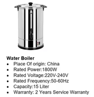8-45L bouilloire électrique théière Samovar contrôle de la température pour hôtel usage domestique eau thé café Grain machines de traitement