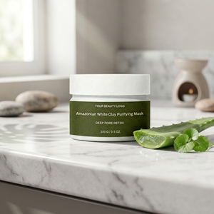 Mascarilla Renovadora Semanal con Ácido Salicílico para Poros Obstruidos con Centella Asiática para Calmar y Aloe Vera para Suavizar, Sin Parabenos, Venta al Por Mayor - Product Image 2