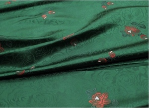 Thời Trang Cổ Điển Hoa Thiết Kế Jacquard Đầy Màu Sắc 100% Polyester Thoải Mái Thổ Cẩm Vải Cho Phụ Nữ Tuyệt Vời Nhà Dệt - Product Image 2