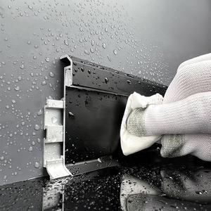 Battiscopa in lega di alluminio pavimento a parete battiscopa a <span class=keywords><strong>LED</strong></span> battiscopa a <span class=keywords><strong>led</strong></span> in alluminio illuminazione battiscopa luci da pavimento a <span class=keywords><strong>led</strong></span> - Product Image 3