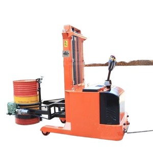 รถยกถังไฟฟ้า 200 ลิตร สำหรับยกถังเหล็ก ใช้ในคลังสินค้า สำหรับวางซ้อน ขนถ่ายสินค้า - Product Image 3