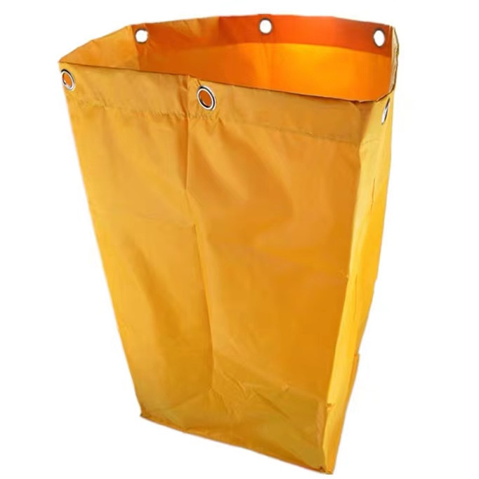 Большая сумка для хранения, утолщенная водонепроницаемая ткань Оксфорд для отеля, тележка для уборки, пластиковая тележка для уборки