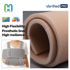 Tissu en velours laminé pour rééducation sportive, mousse PU marine 45D 4MM pour support de coude - Product Image 1