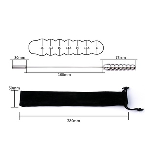 FRRK - Tapón Uretral de Acero Inoxidable con Cuentas, Juguetes Sexuales para Hombres, Retraso de la Eyaculación, Masaje de Próstata, Masturbador Masculino - Product Image 4