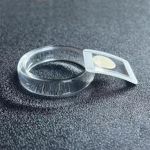 Verre de montre en saphir incurvé avec revêtement antireflet simple face, pièces de montre personnalisées, lentille en saphir haute dureté - Product Image 2