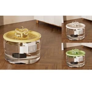 เครื่องให้น้ำสัตว์เลี้ยงอัตโนมัติแบบเงียบ 2 ลิตร พร้อมระบบกรองน้ำ ใช้พอร์ต USB - Product Image 3