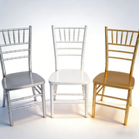 Chaises de banquet empilables en acrylique transparent, chaises de salle à manger en plastique pour événements extérieurs, mariages, restaurants