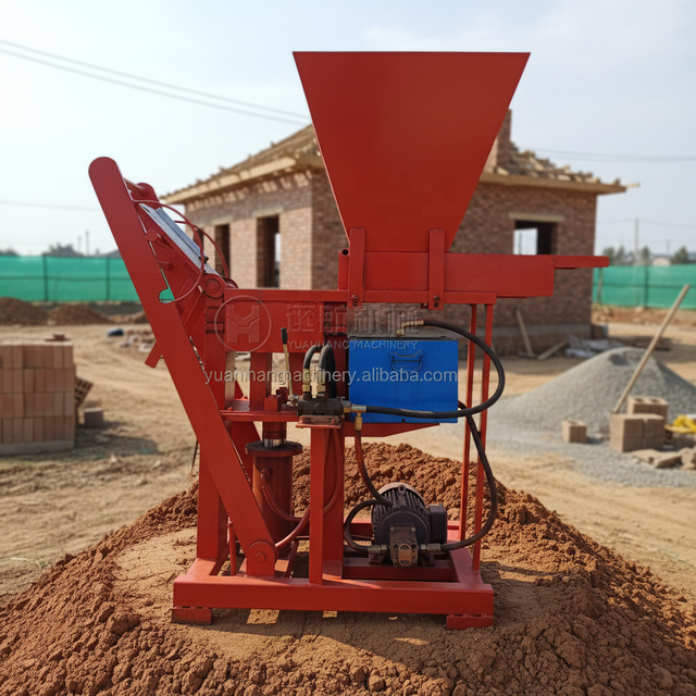 Low Price Clay Interlocking Brick Molds Automatic Interlocking Brick Making Machine with Gear Core