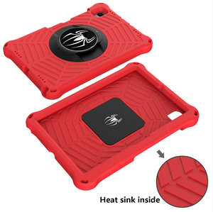 Mềm EVA bọt <span class=keywords><strong>Bumper</strong></span> xoay kim loại đứng trường hợp máy tính bảng cho Samsung Tab S6 llite <span class=keywords><strong>10</strong></span>.4 P610 p615 Vai vành đai ngón tay chủ bao gồm - Product Image 4