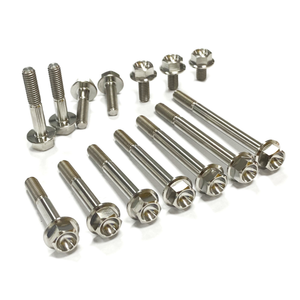 <span class=keywords><strong>12</strong></span> Schrauben Rad bolzen Geteilte Felge M7 Titan Dreiteilige Rad schrauben M12 X 125 Cup Point Maden mutter Titan kopf Motors ch rauben - Product Image 1
