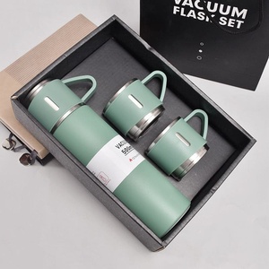 Bouteille d'eau sportive en acier inoxydable 304 de 500 ml avec boîte cadeau assortie - Idéale comme cadeau à offrir aux autres - Product Image 2