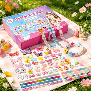 Children Fashion Jewelry Sets <b>Headband</b> Set DIY Hair Accessories Pins Bow Maker Stars Hearts Ribbon Craft Present Wholesale Box - Product Image 6