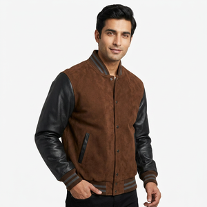 <b>Men</b> <b>Jackets</b> Custom Printing Long Sleeve <b>Men's</b> <b>Baseball</b> <b>Jacket</b> <b>Men</b> Plain Blank Letterman Varsity <b>Jackets</b> - Product Image 1
