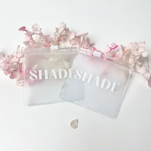 Fabricant professionnel pochette à fermeture éclair pour bijoux en PVC sac en plastique à fermeture éclair emballage produits d'impression avec logo personnalisé