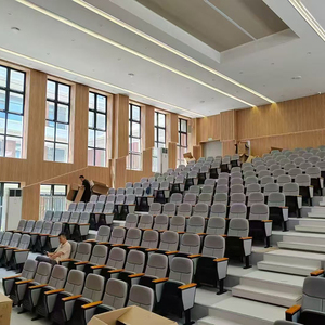 Laaggeprijsde Sponsstof Opvouwbare Bioscoopstoelen Van De Leverancier Universitaire Auditorium Stoelen Kerkstoelen - Product Image 3