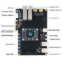 Carte de développement FPGA Merrillchip Puzhi Xilinx Artix-7 pour XC7A35T/XC7A75T/XC7A100T/XC7A200T 35T