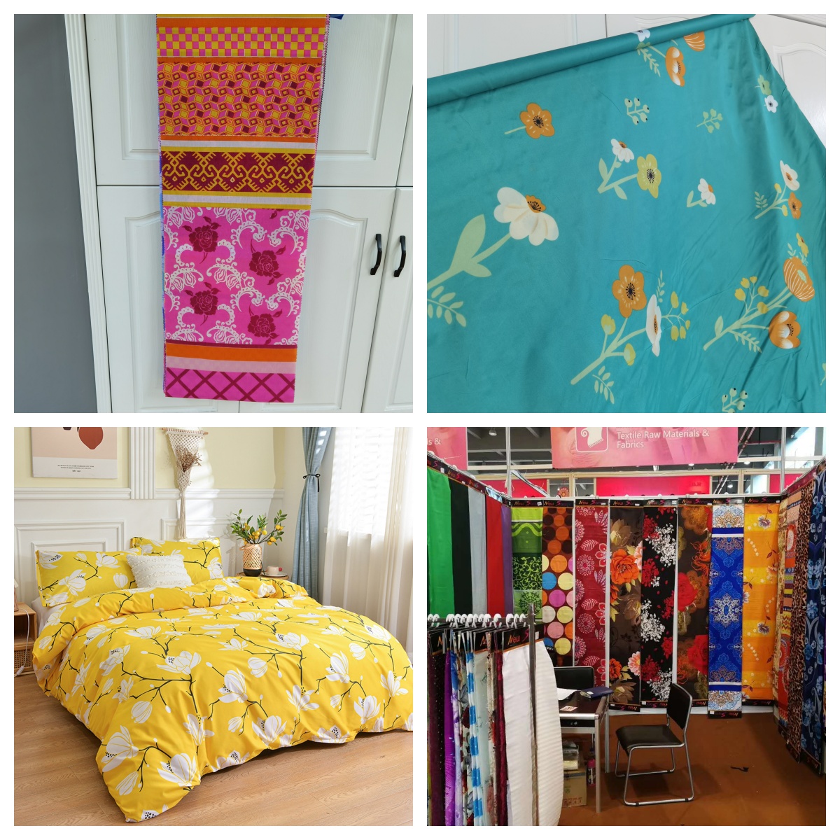 Printed Sheets Wholesale 100% Polyester Microfiber Peach Skin Fabric