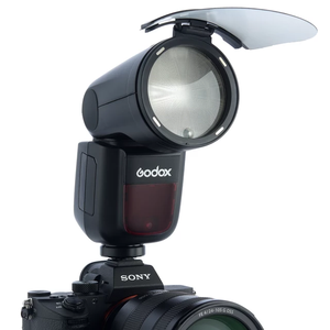 DF Wholesale Original GodoxV1-S Round Head Camera Flash Speedlite for Camera Models Shoot Flash Outside Outdoor Flash Led <b>Light</b> - Product Image 5
