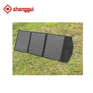 80w便携式折叠式太阳能电池板套件，具有不同尺寸的输出电缆价格