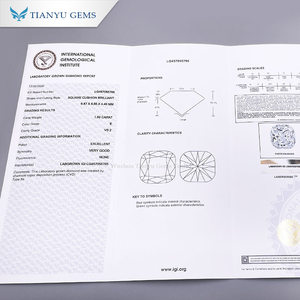 Tianyu Mới Đến Lab Grown Kim Cương Tùy Chỉnh Made Antique Mỏ Cũ Cắt Đệm CVD-1.6CT -E-VS2 Phòng Thí Nghiệm Tạo Ra IGI Giấy Chứng Nhận - Product Image 5
