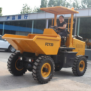 Neuer Günstiger 4x4/2 Tonnen Bau-Minidumper FCY20 Selbstladender Radlader 1m³ Kapazität Minilader mit Sonnendach für den Ingenieurbau - Product Image 5
