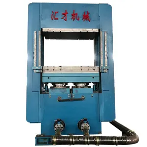Vulcanizing press machine for making rubber heat exchanger gasket