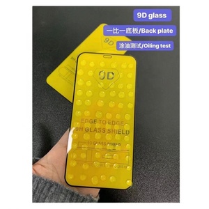 Nuevo protector de pantalla 9D totalmente cubierto 2.5D <span class=keywords><strong>3D</strong></span> vidrio templado 0,33 Teléfono para <span class=keywords><strong>iPhone</strong></span> 6 7 8 Plus XR X XS Max - Product Image 4