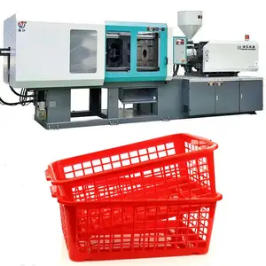 PLASTIC FRUIT CRATE basket factory making cheap price injection molding machine