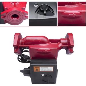 Pompe de circulation Alicatong 115V 1/25HP 3 vitesses, raccord à bride pour systèmes de chauffage - Product Image 2