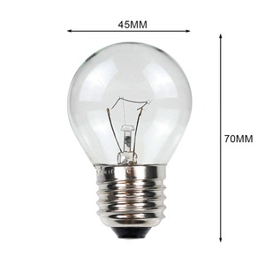 <span class=keywords><strong>Ampoule</strong></span> à incandescence en laiton Durable 220V <span class=keywords><strong>40W</strong></span> E27 <span class=keywords><strong>300</strong></span> degrés résistant aux hautes températures pour une utilisation au <span class=keywords><strong>four</strong></span> pour rôtir des saucisses Duck-G45 - Product Image 6