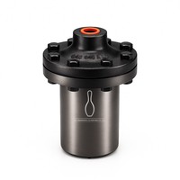 BOWLING IB1543 Piège à vapeur hydraulique à godet inversé, à extrémité à bride, forgé vertical, ASTM A182 F22, PN16 PN25, DN25, en acier chromé