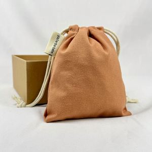 High Quality Cotton <b>Drawstring</b> Bag Recyclable Eco-friendly Durable Fashion Dust <b>Pouch</b> Bag Promotion Minimalist <b>Drawstring</b> <b>Pouch</b> - Product Image 1