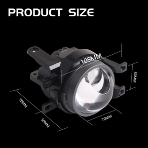 ไฟตัดหมอก F09 PRO Bi Led ขนาด 3 นิ้ว 42-49w กำลังสูง สว่างพิเศษ สำหรับรถยนต์โตโยต้า นิสสัน และรถยนต์อื่นๆ - Product Image 6